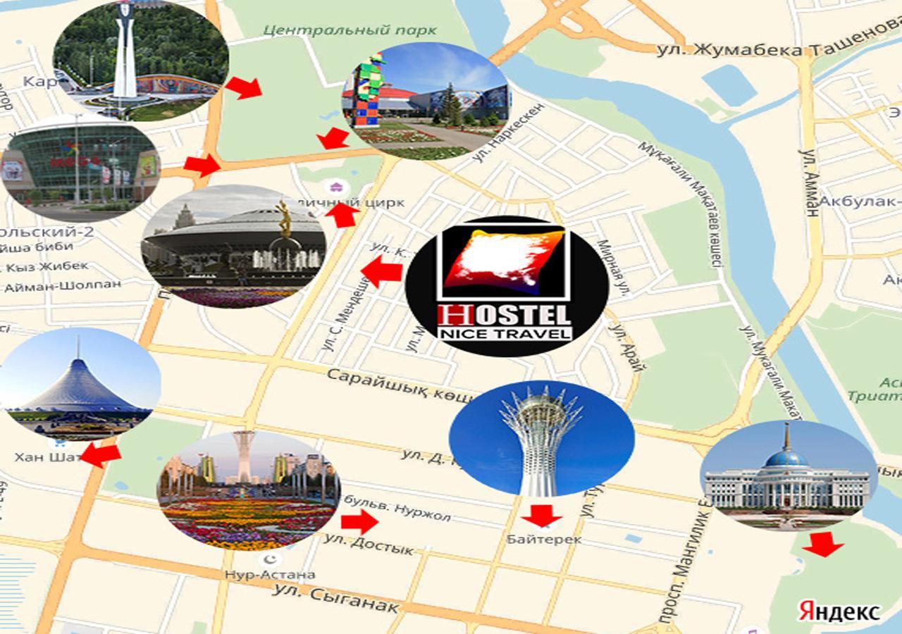 Hostel Nice Travel Nur-Sultan  Exterior photo